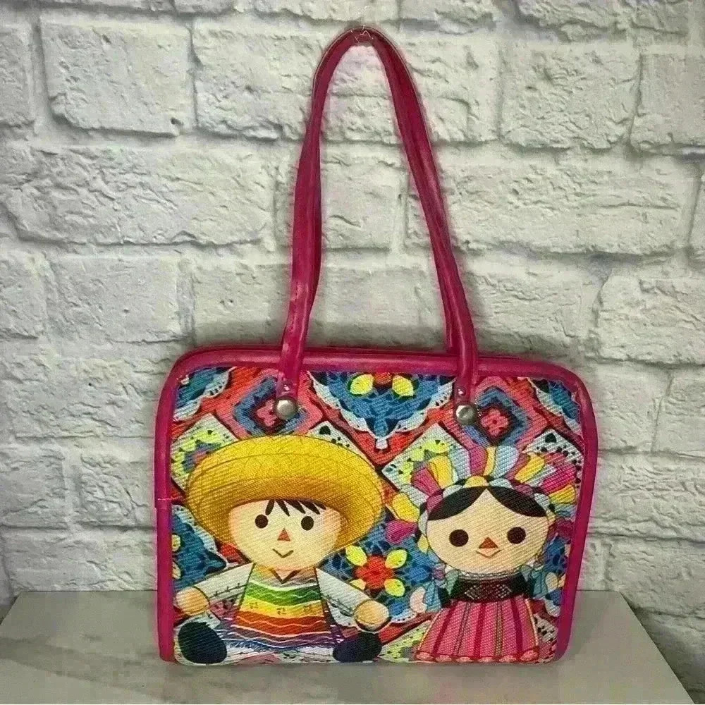 Woven Mexican Frida Tote